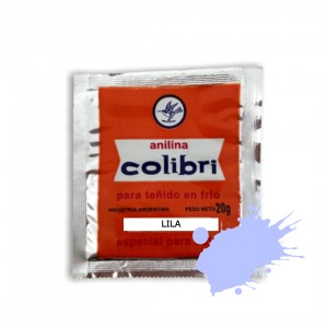 COLIBRI ANILINA LILA x 20gr